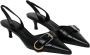 Givenchy Zwarte Slingback Pumps met Metalen Gesp Black Dames - Thumbnail 2
