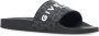 Givenchy Zwarte Slip-On Monogram Rubberen Schoenen Black Heren - Thumbnail 3