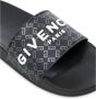 Givenchy Zwarte Slip-On Monogram Rubberen Schoenen Black Heren - Thumbnail 5