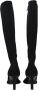 Givenchy Zwarte Stoffen Puntige Neus Ritslaarzen - Thumbnail 2