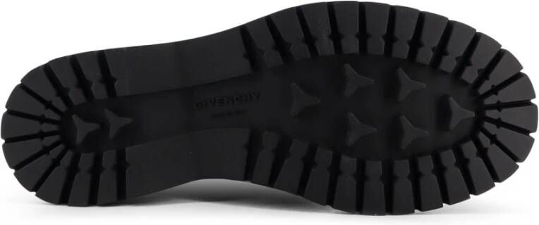 Givenchy Zwarte Veterschoenen Leer Italië
