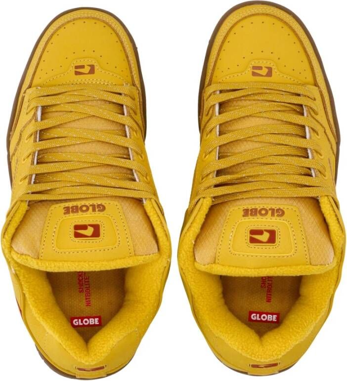 Globe Skateschoenen met vetersluiting Yellow Heren