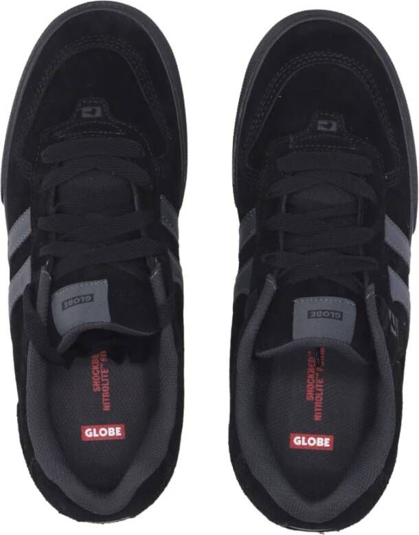 Globe Zwarte Skate Schoenen met Vetersluiting