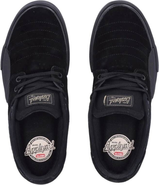 Globe Zwarte Skate Schoenen Vetersluiting Gevulkaniseerd