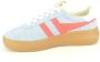 Gola Blauwe Suède Sneaker - Thumbnail 2