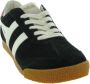 Gola Elan suède sneakers zwart wit roze - Thumbnail 10
