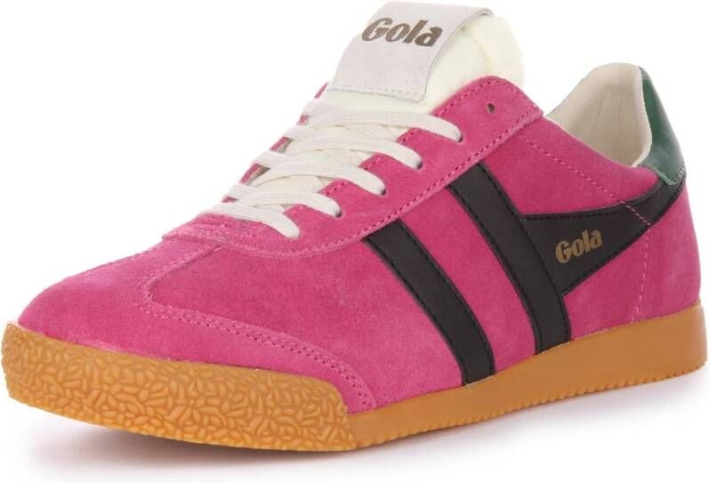 Gola Suède Leren Lage Top Heritage Sneakers