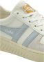 Gola damessneaker Grandslam Trident wit lichtblauw - Thumbnail 5