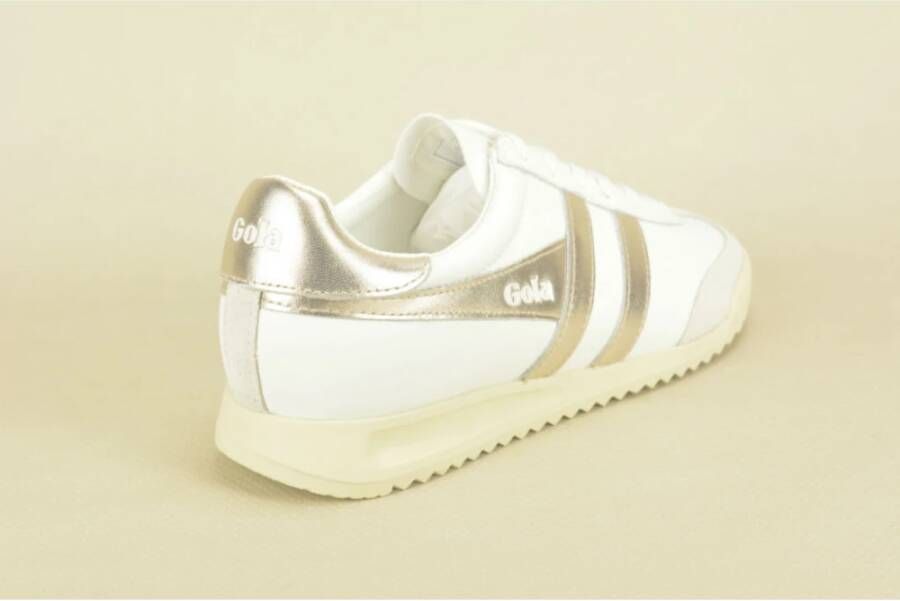 Gola Wit Goud Sneaker