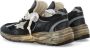 Golden Goose Aw23 Zwart Zilver IJs Running Dad Sneakers Black Heren - Thumbnail 4