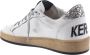 Golden Goose Witte Ballstar Sneakers met Glitter Ster en Hak White Dames - Thumbnail 4