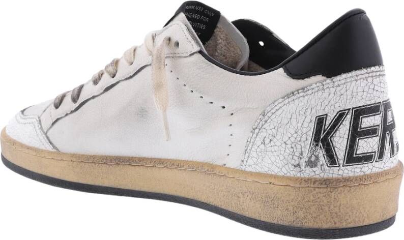 Golden Goose Ball Star Nappa Wit Heren