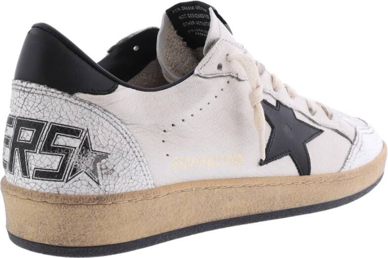 Golden Goose Ball Star Nappa Wit Heren