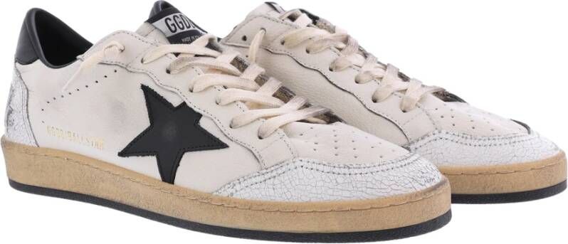 Golden Goose Ball Star Nappa Wit Heren