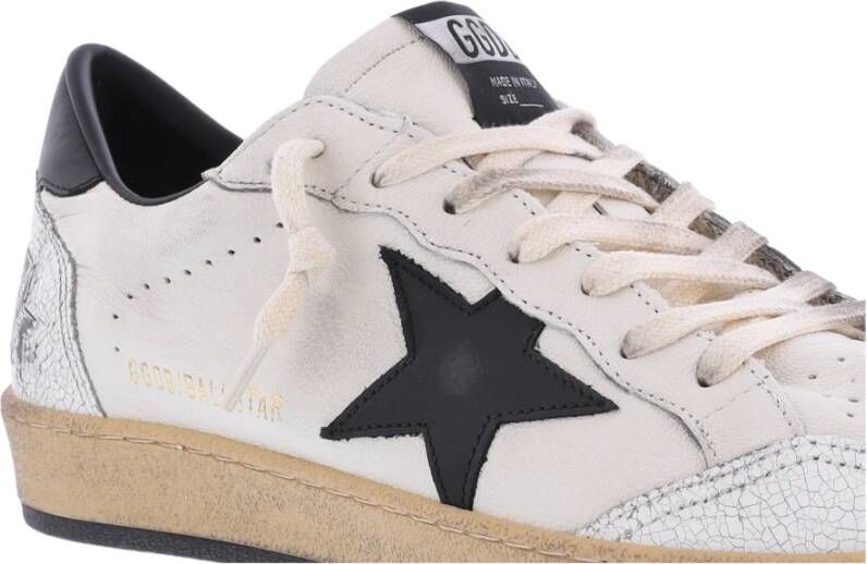 Golden Goose Ball Star Nappa Wit Heren