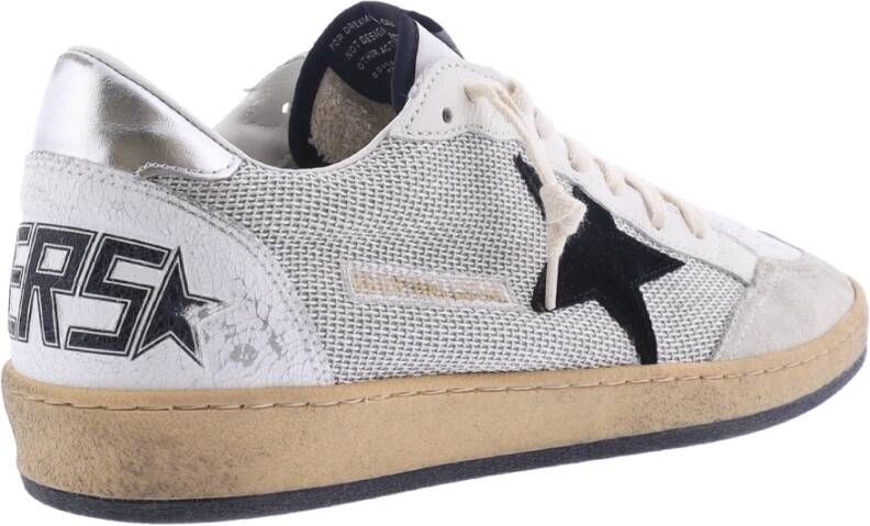 Golden Goose Ball Star Net Wit Heren