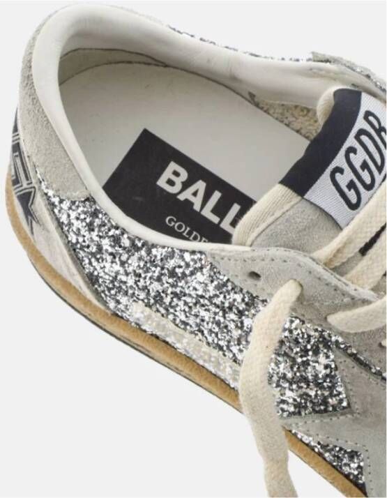 Golden Goose BallStar Glitter Sneakers Gray Dames