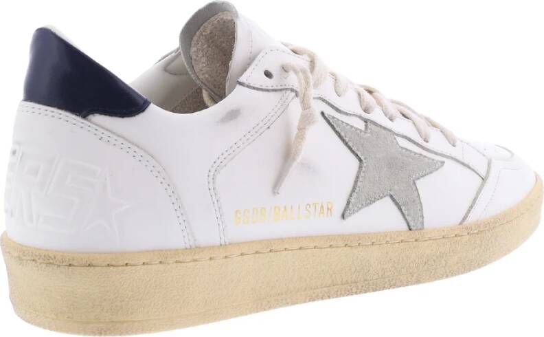 Golden Goose Ballstar Leather Wit Heren