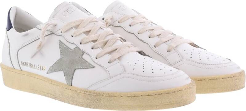 Golden Goose Ballstar Leather Wit Heren