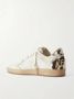 Golden Goose Ballstar Leren Sneakers Wit Eggnog - Thumbnail 2