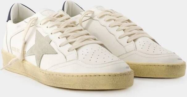 Golden Goose Ballstar Sneakers Leer Wit Heren