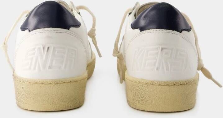 Golden Goose Ballstar Sneakers Leer Wit Heren