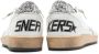 Golden Goose Witte Ballstar Sneakers met Glitter Ster en Hak White Dames - Thumbnail 7