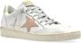 Golden Goose Low-Top Sneakers Ballstar Sneakers Leather White in beige - Thumbnail 4