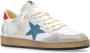 Golden Goose Iconische ster leren sneakers met suède Beige Heren - Thumbnail 57