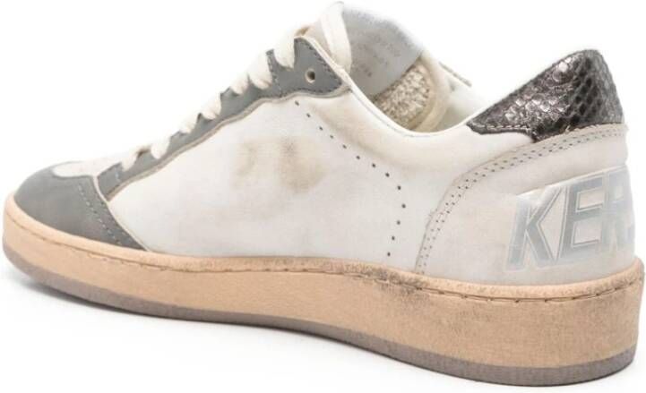 Golden Goose Beige Ball Star Sneakers