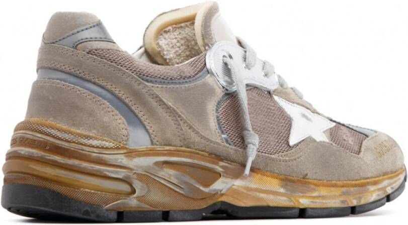 Golden Goose Beige Dad Star Chunky Sneakers Multicolor Heren
