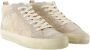 Golden Goose Beige Leren Mid Star Sneakers - Thumbnail 2