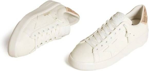 Golden Goose Beige Suede Star Sneakers