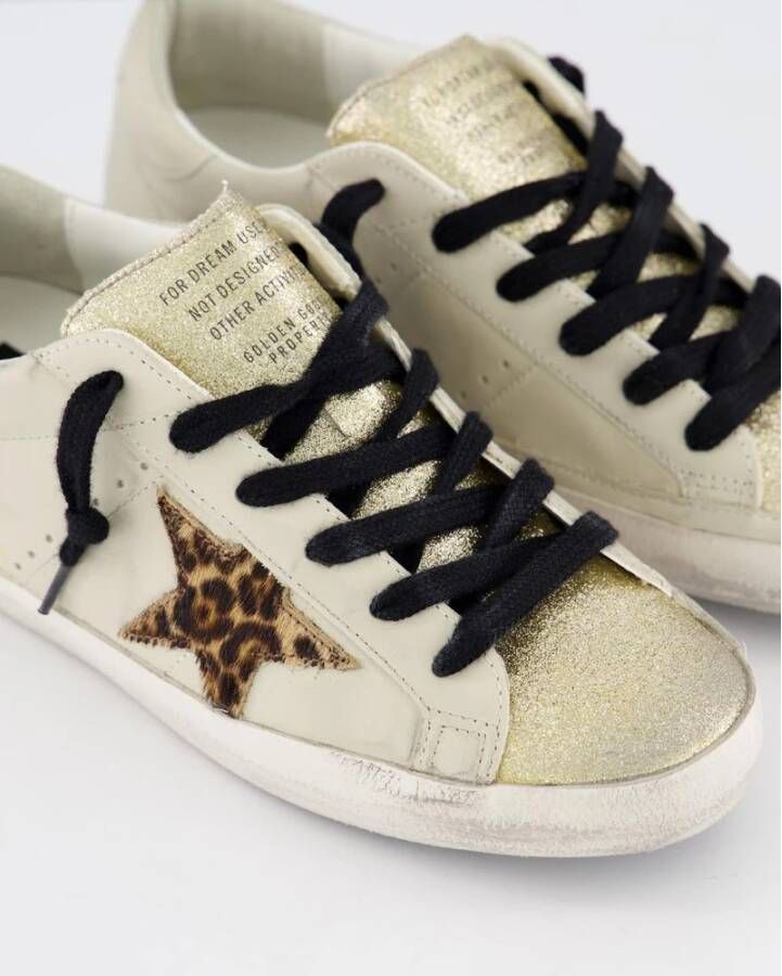 Golden Goose Beige Super-Star Sneaker voor dames
