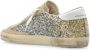 Golden Goose Glitter Suede Sneakers Beige Bruin Ronde Neus Brown Dames - Thumbnail 4