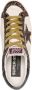 Golden Goose Beige Bruine leren sneakers met glitterdetail Brown Dames - Thumbnail 4