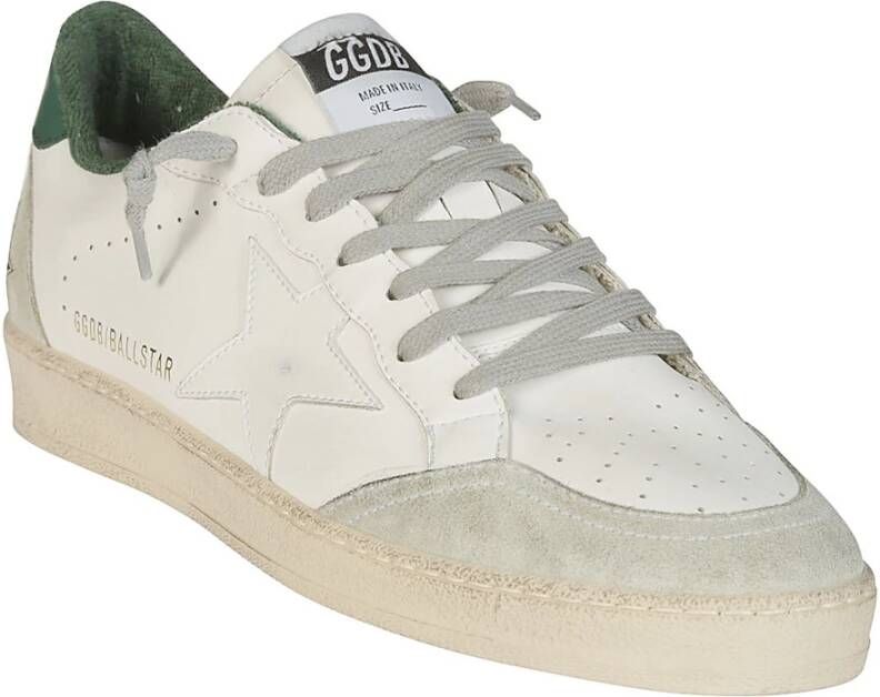 Golden Goose Bio Star Suede Sneakers White Heren