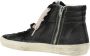 Golden Goose Blauwe en Roze Suede Mid Star Sneakers - Thumbnail 2