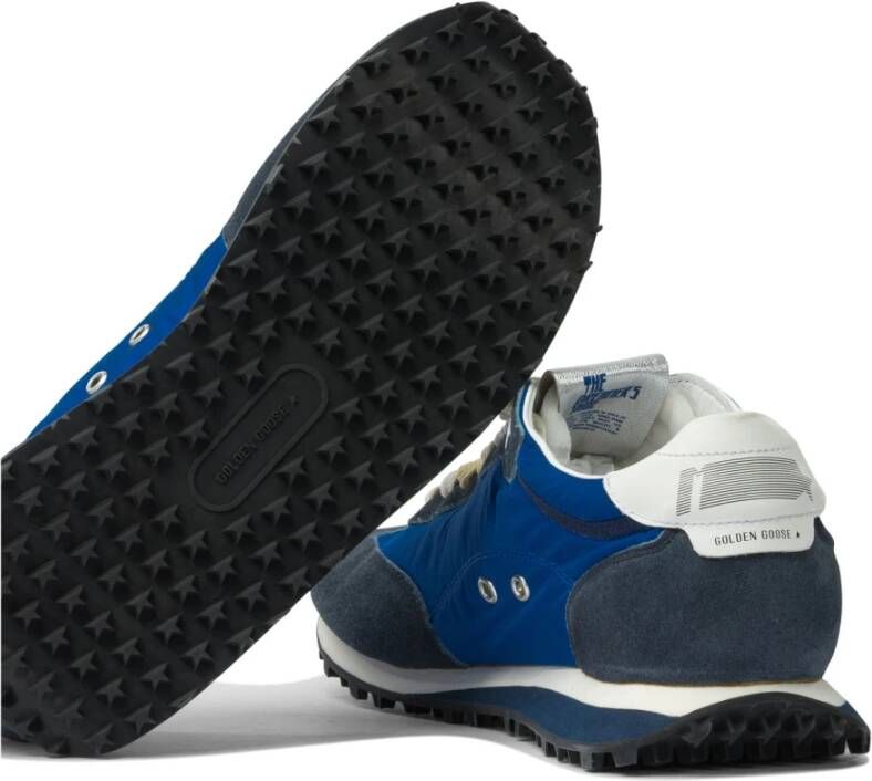 Golden Goose Blauwe Sneakers Marathon Stijl