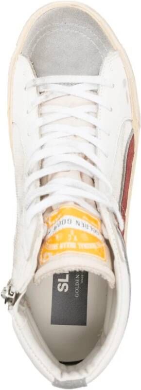 Golden Goose Blauwe Ster Leren Slide Sneakers
