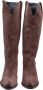 Golden Goose Bruin Leren Puntige Enkellaarzen Vintage Brown Dames - Thumbnail 3