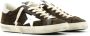 Golden Goose Bruine Leren Sneakers met Witte Details Brown Heren - Thumbnail 3