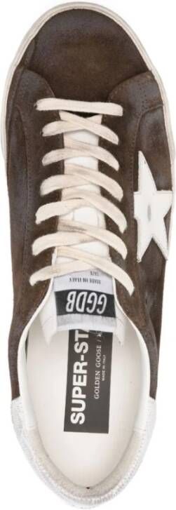 Golden Goose Bruine Sneakers voor Mannen Aw24 Brown Heren