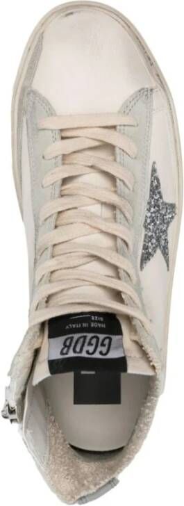 Golden Goose Witte Casual Platte Sneakers Trainers White Dames