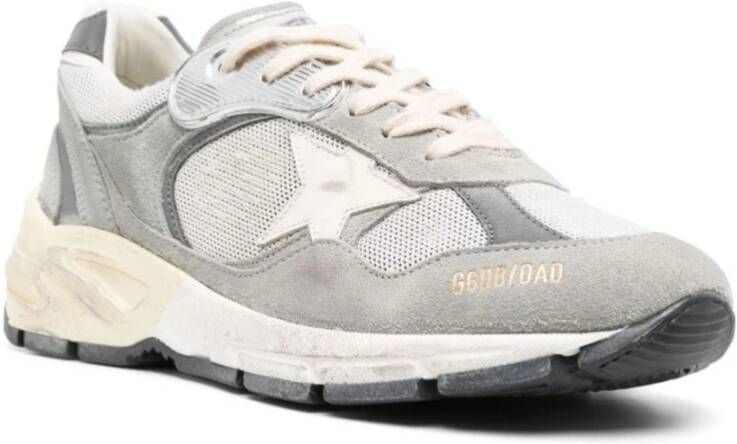 Golden Goose Dad-Star lage sneakers in middengrijs Grijs Dames