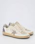 Golden Goose Witte Sneakers met Glitter Ster Detail White Dames - Thumbnail 4