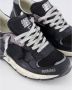 Golden Goose Dad-star Manden Zwart Zilver Veterschoenen - Thumbnail 2