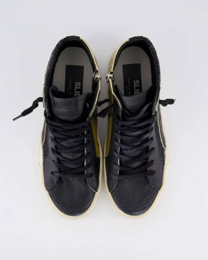 Golden Goose Dames Slide Sneaker Zwart Glitter Black Dames