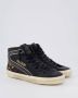 Golden Goose Low-Top Sneakers Dames Slide Sneaker Zwart Glitter in zwart - Thumbnail 6