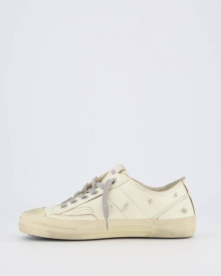 Golden Goose Dames V-Star 2 Sneaker Wit Zwart Beige Dames